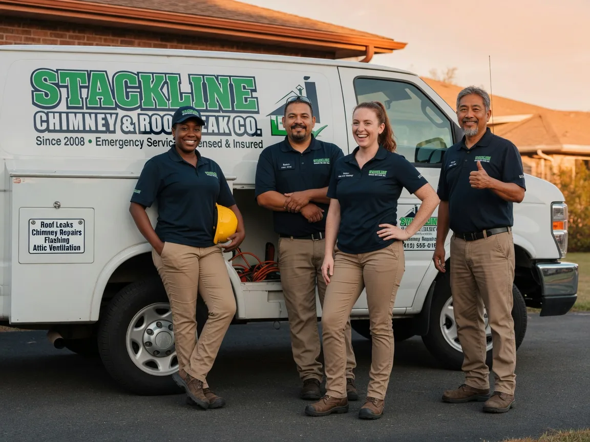 Chimney flashing repair company in Colton, CA